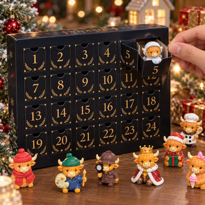 Julkalender med 24 söta höglandskor | JulKo