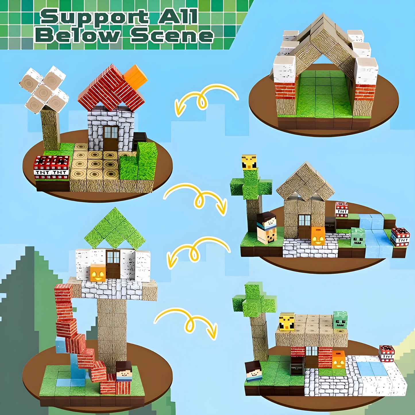 Magnetiska byggklossar™