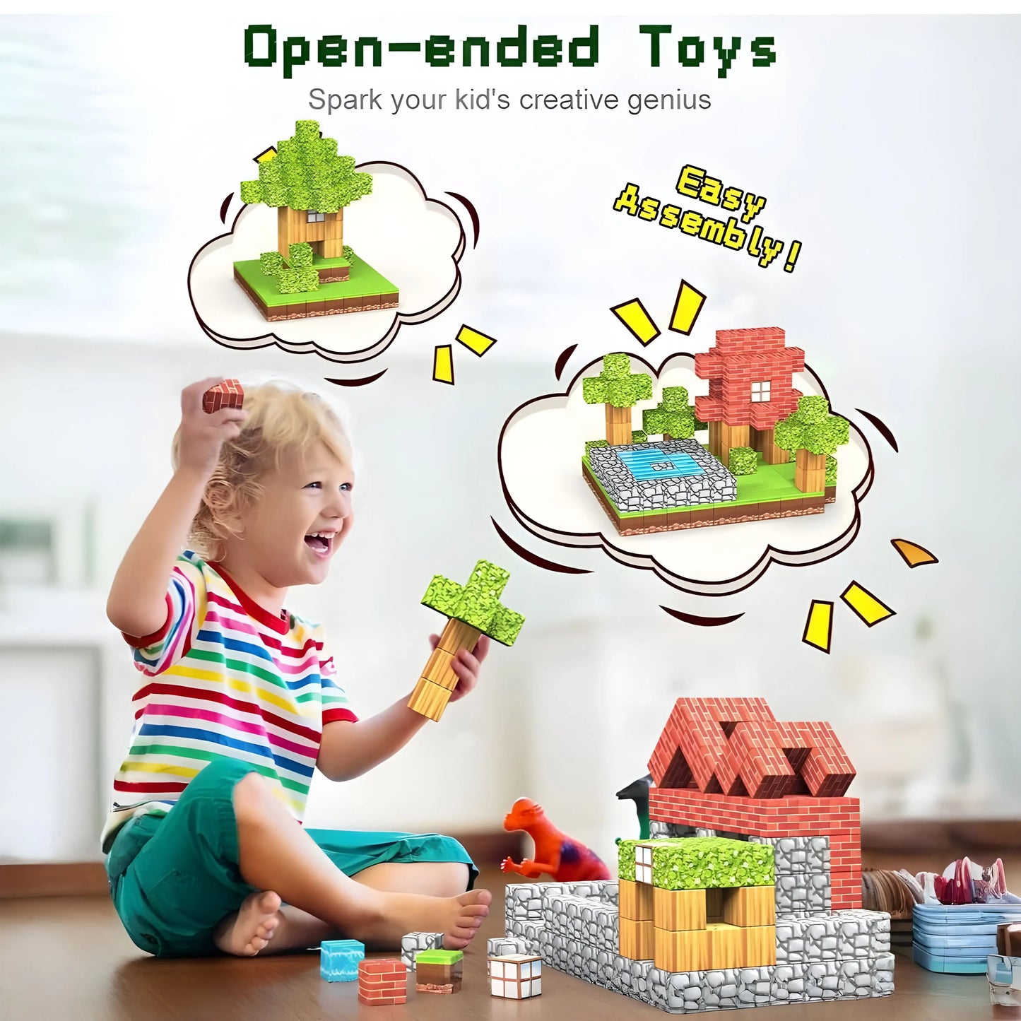 Magnetiska byggklossar™